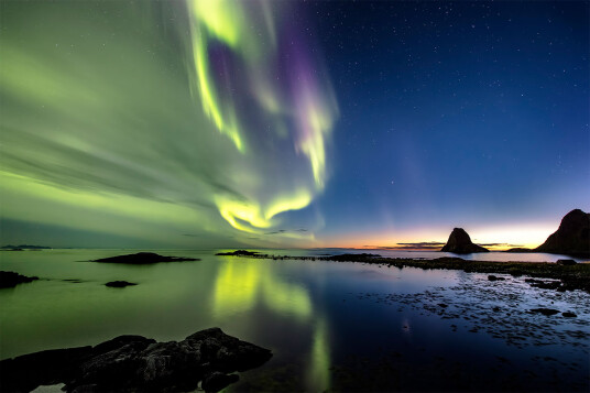 Autumn Auroras av Frank Olsen Autumn Auroras av Frank Olsen