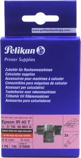 Pelikan Blekk Rull Sort/Rød Gr Nr 745 2stk