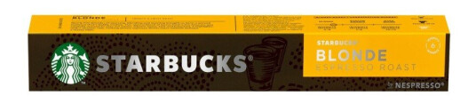 STARBUCKS BLONDE ESPRESSO ROAST KAFFEKAPSLER BY NESPRESSO 12429083 STARBUCKS BLONDE ESPRESSO ROAST KAFFEKAPSLER BY NESPRESSO 12429083