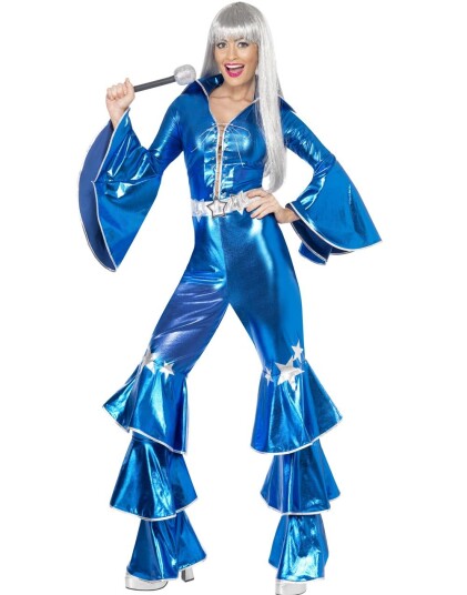 Smiffys Abba Inspirert Chiquitita Kostyme Strl M
