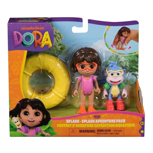 Dora The Explorer Adventyrpakke med Dora og Boots - Figurer i Plast