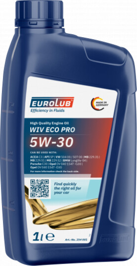 Motorolje EUROLUB Wiv Eco Pro 5W30 1L