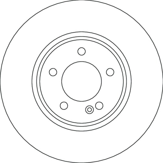 Bremseskive TRW DF4638S