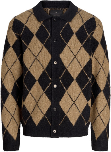 Jack & Jones Jprblasimon Souffle Cardigan Black S