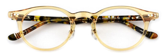 Eo Selection Runde briller Frescas fra eo Selection Brun Acetate Rund Large