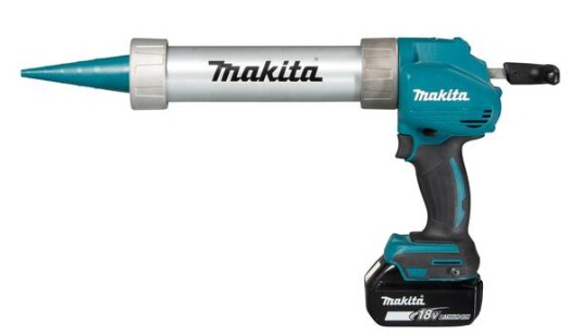 Makita DCG180 18V Trådløs Fugesprøyte med 2 Batterier og Antidroppfunksjon