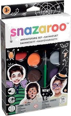 Snazaroo Ansiktsfärg Halloween-kit Snazaroo Ansiktsfärg Halloween-kit