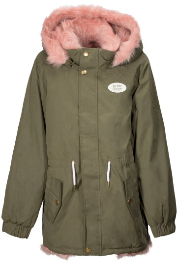 Petite Chérie Atelier Amabelle Parkasjakke Dusty Pink 120 Petite Chérie Atelier Amabelle Parkasjakke Dusty Pink 120
