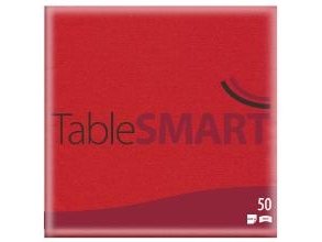 Serviet Tablesmart Airlaid 40X40 Cm 1/4 Fold Rød,12 Pk X 50 Stk