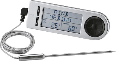 Steketermometer 14,5 x 5 x 2 cm Stål