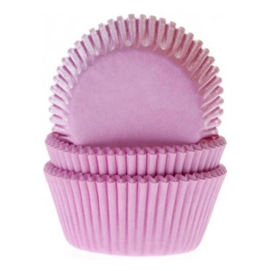 CakeSupplies Bakeformer Lyserosa - 50-pakning