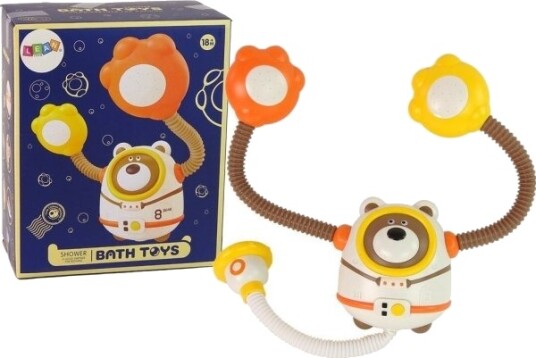 Leantoys Leantoys Lekevann-/Badleketøy Med Astronaut På Batteri