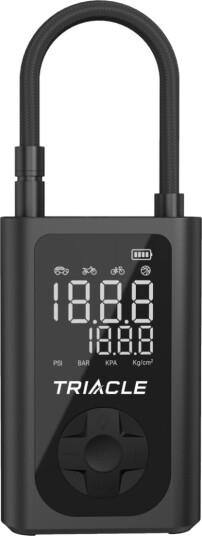 Triacle Airflow Two kompressor og 4000 mAh powerbank svart