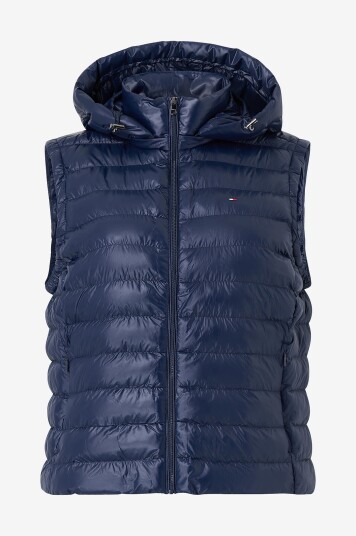 Tommy Hilfiger   Vest Crv LW Padded Slim Vest   Blå
