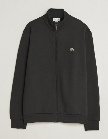 Lacoste Full Zip Sweater Black