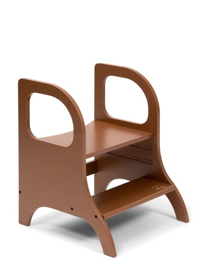 Ette Tete Miimo Adjustable Height Step Stool Brown