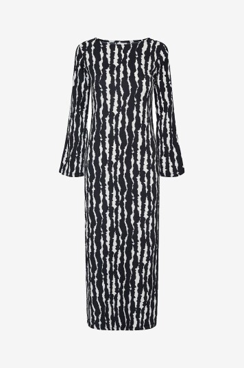 YAS Y.A.S Maxikjole yasZenu LS Ankle Dress Svart