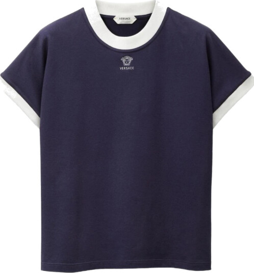Versace, Herre, Topper, Blå, S,