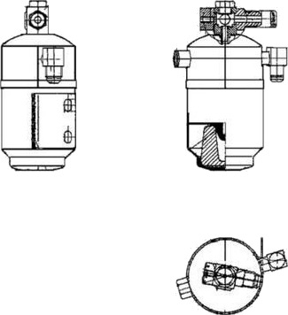 Tørker klimaanlegg MAHLE AD 109 000S