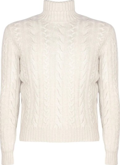 Fedeli, Herre, Strikkevarer, Beige, L,