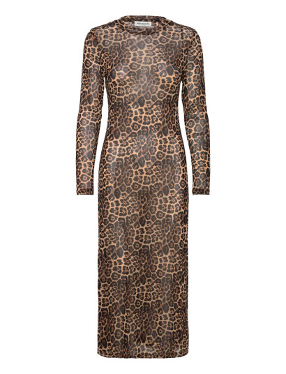 Lollys Laundry Loganll Maxi Dress Ls - Brown - S Lollys Laundry Loganll Maxi Dress Ls - Brown - S