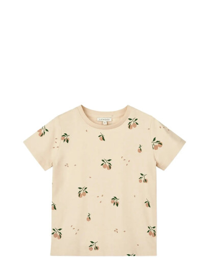 Liewood Apia Printed Shortsleeve T Shirt Cream 86/92 Liewood Apia Printed Shortsleeve T Shirt Cream 86/92