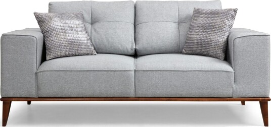Dubar 2 Seter Sofa Grå