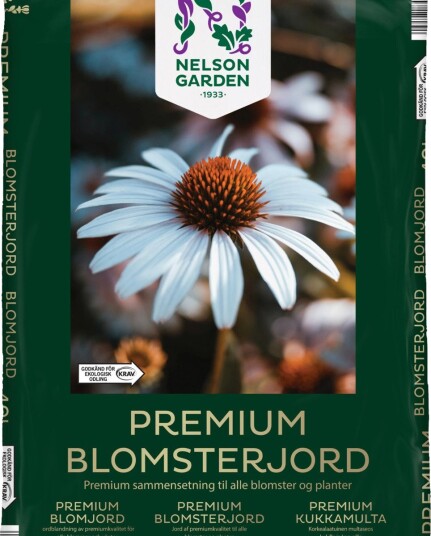 Blomsterjord Premium 40l Krav