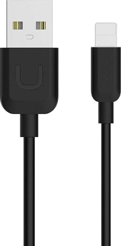 Usams Usb-A Lightning 1 M Usb-Kabel Svart 63877-Uniw