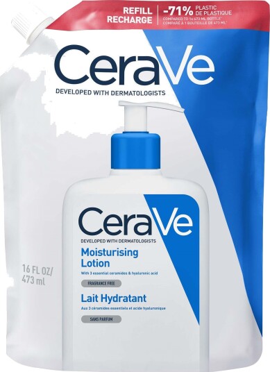 CeraVe 473 ml Daglig Fuktighetskrem Refill for Ansikt CeraVe 473 ml Daglig Fuktighetskrem Refill for Ansikt