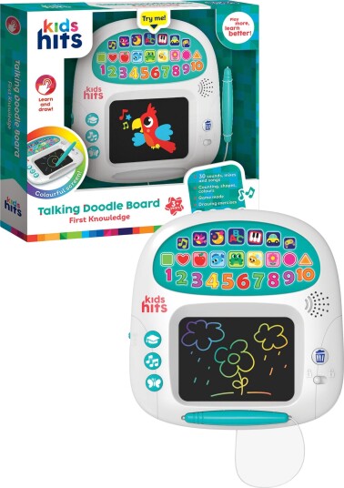 Kids Hits Kids Hits Aktivitetsbrett Talking Doodle Board First Knowledge Kids Hits Kids Hits Aktivitetsbrett Talking Doodle Board First Knowledge