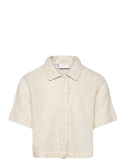 Grunt Grlusi Linen Shirt Beige XS/8Y