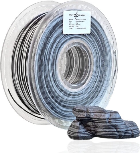 Polyalkemi Pla Marble Rocky Mountains