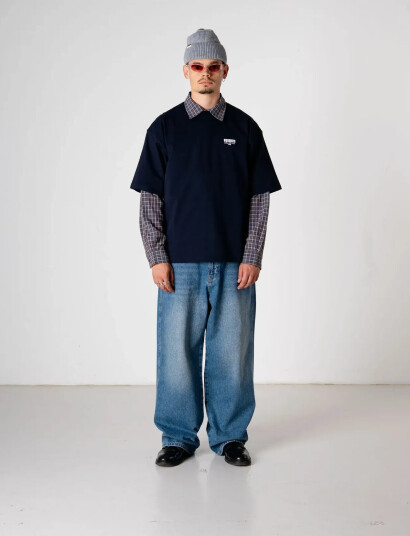 Woodbird Wbyuto Ocean Jeans - Blue - 36 x 34