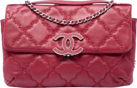 Chanel Vintage Dame Rød Chanel Vintage Dame Rød