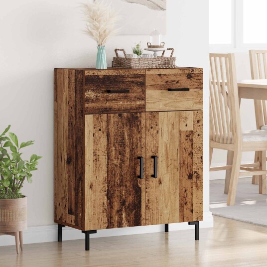  Serviesskap Gammelt tre 69,5 x 34 x 90 cm Konstruert tre