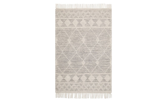Soffadirekt KANPUR Ullteppe 160 x 230 Svart