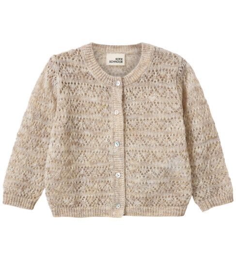 Sofie Schnoor Baby and Kids Hennykb Cardigan Beige 104 Sofie Schnoor Baby and Kids Hennykb Cardigan Beige 104