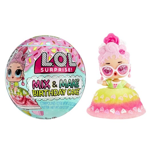 L.O.L. Surprise Tots Overraskelsesfigur - Mix and Make Birthday Cake