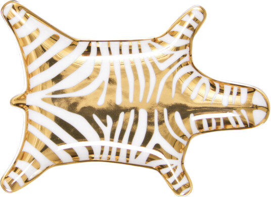 Jonathan Adler Zebra fat gull og hvitt