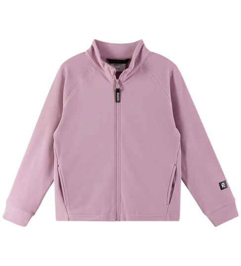 Reima Kids' Fleece Sweater Tarpeen Grey Pink 104 Reima Kids' Fleece Sweater Tarpeen Grey Pink 104