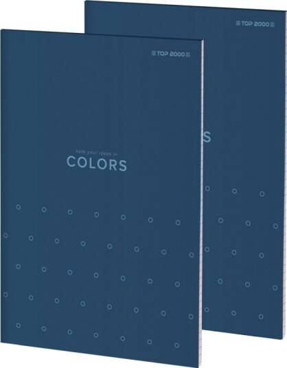 Top 2000 Blokk Notatbok Top 2000 Colors A4/100K Ruter Top 2000 Blokk Notatbok Top 2000 Colors A4/100K Ruter