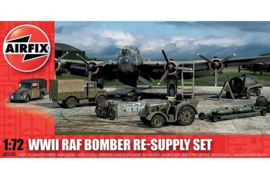 Airfix 1/72 Bomber Re-Supply Set Modellbygging for 8+ år