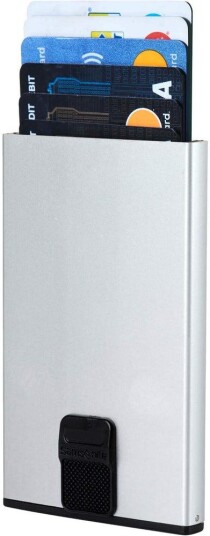 Samsonite Alu Fit Kortholder med RFID, Sølv, Aluminium - 6 Kort Samsonite Alu Fit Kortholder med RFID, Sølv, Aluminium - 6 Kort