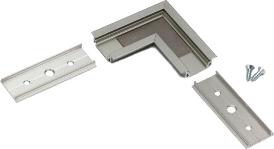 Profilsamler GROOVE14 90DEG Anodisert