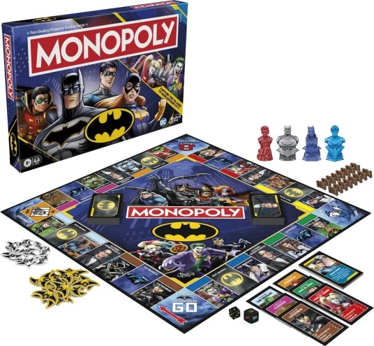 Hasbro Monopoly Batman Edition Brettspill – 2-4 Spillere Fra 8 År