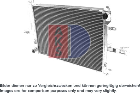 AKS DASIS 220027AL Radiator motorkjøling
