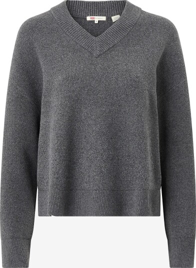 Levi's Collegegenser Super Soft Vneck Sweater Milan Grå