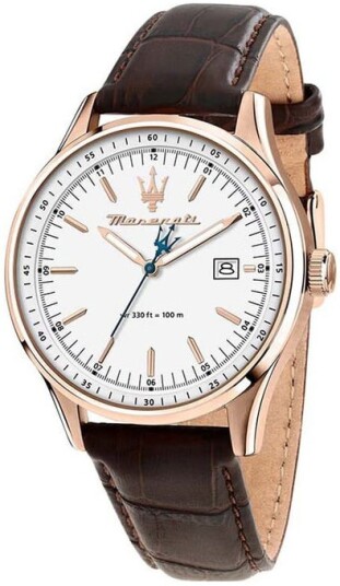 Maserati Herreklokke R8851124002 Sorpasso Hvit/Lær Ø42 mm Maserati Herreklokke R8851124002 Sorpasso Hvit/Lær Ø42 mm