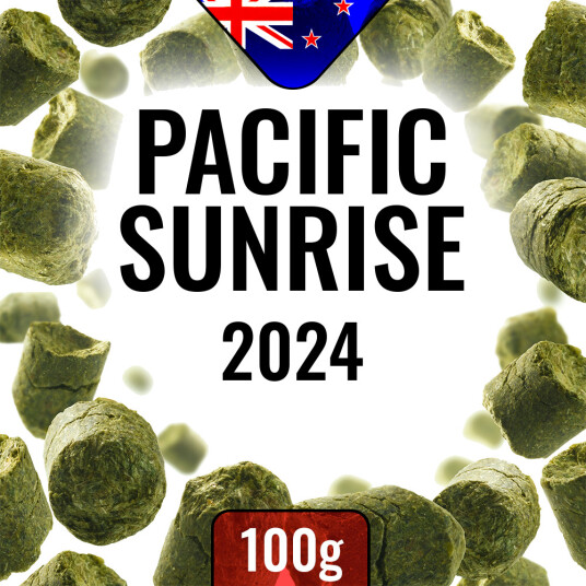 Humle Pacific Sunrise 2024 100g 11,5% AA Nitrogenpakket